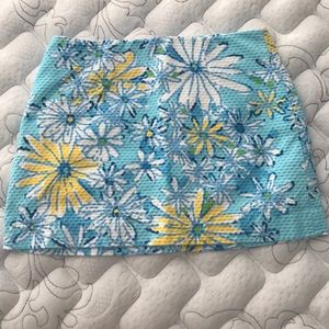 Lilly Pulitzer floral print skirt